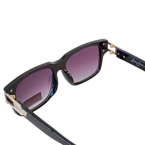 2 New Pairs Sean John Black & Gold Luxury Designer Shades Cool Urban Sunglasses - Picture 11 of 13